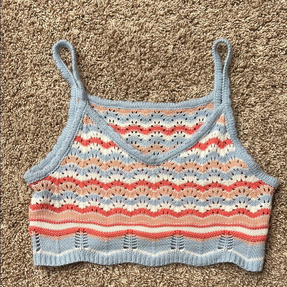 Knit Women's Crop Tank